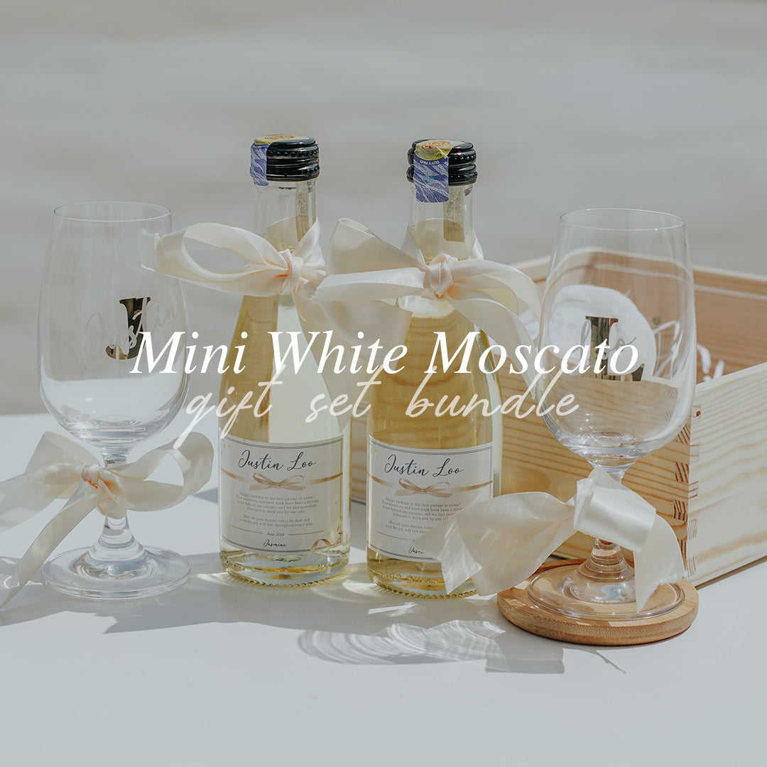 🌟 Mini White Moscato Gift Set (220ml)