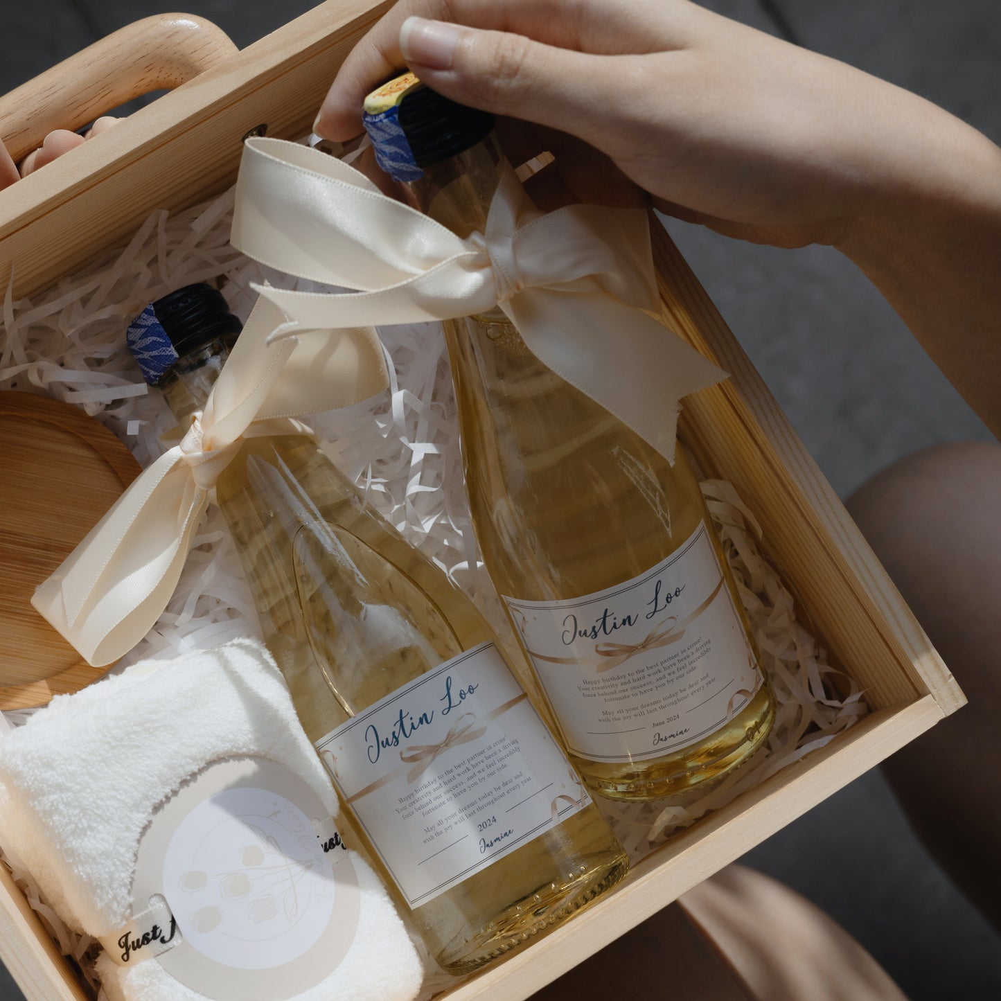 Mini 2 x White Moscato Gift Set