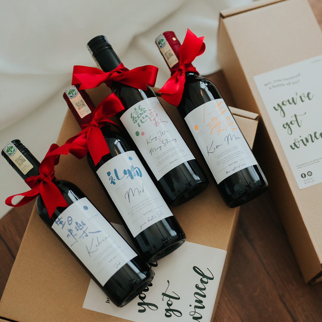 1 bottle of Mini Red Wine (375ml)