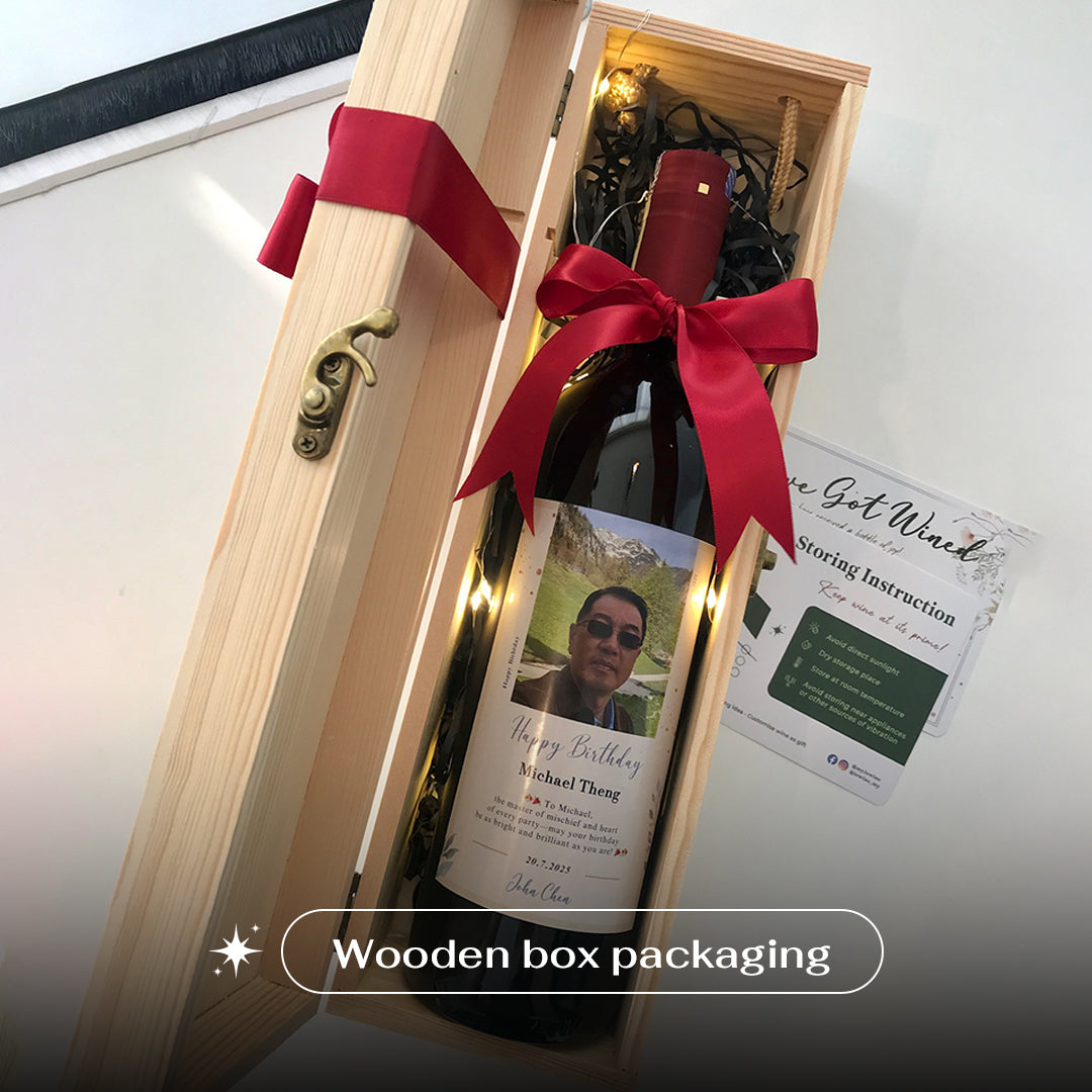 1 bottle of Red Wine (750ml)